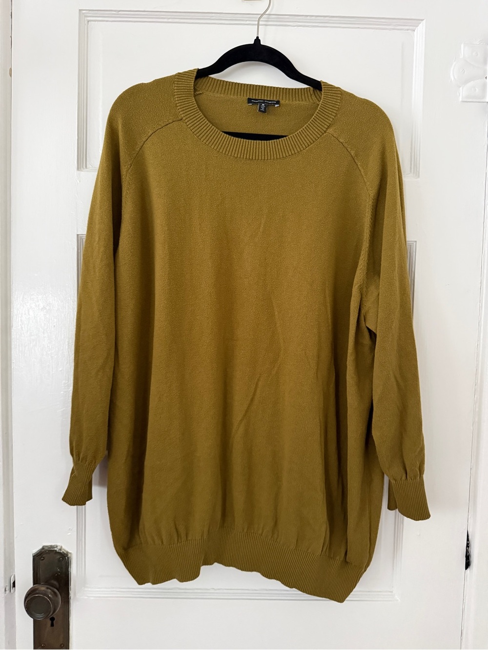 Universal Standard Olive Crewneck Sweater